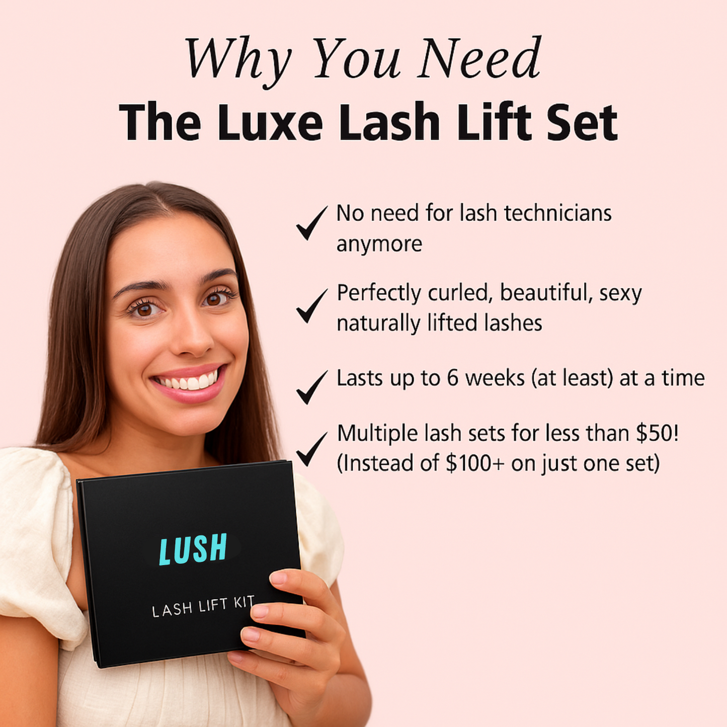 Lush Lashlift Set™ | Long Lasting Lashes Kit