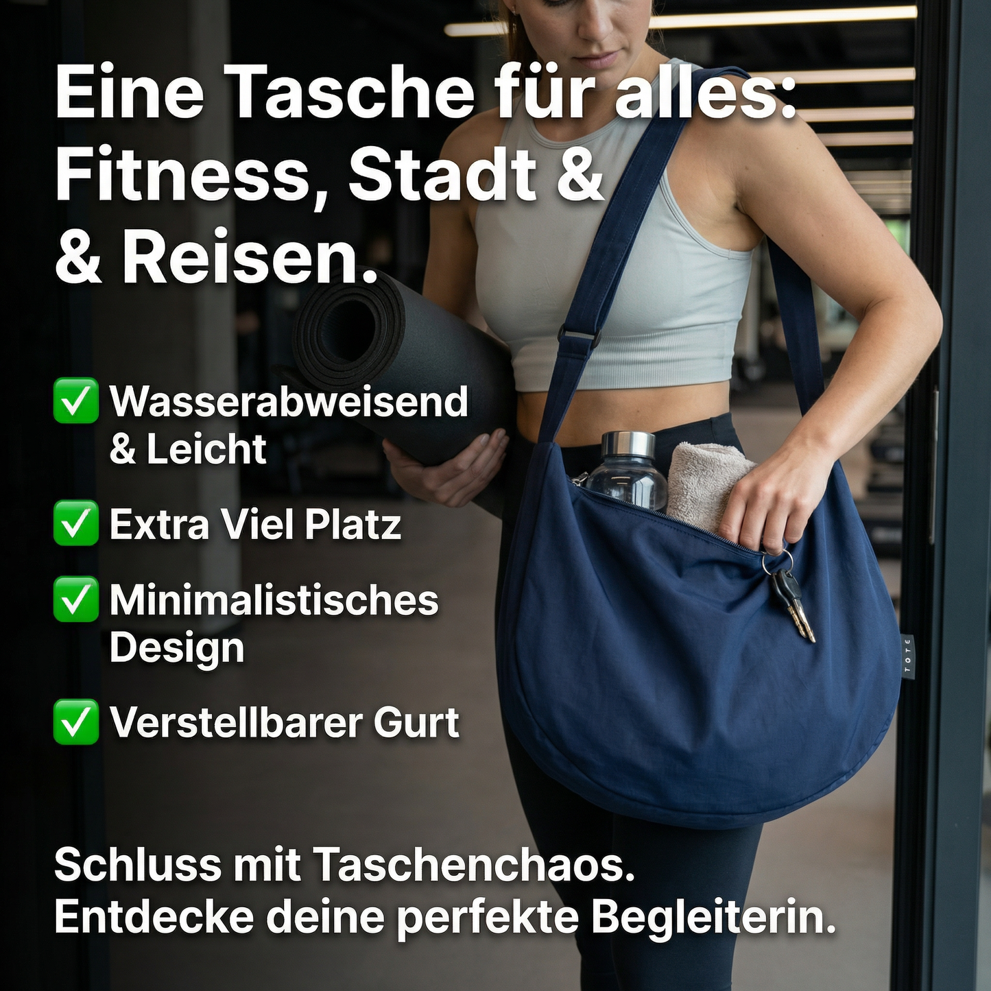 Die perfekte Tragetasche