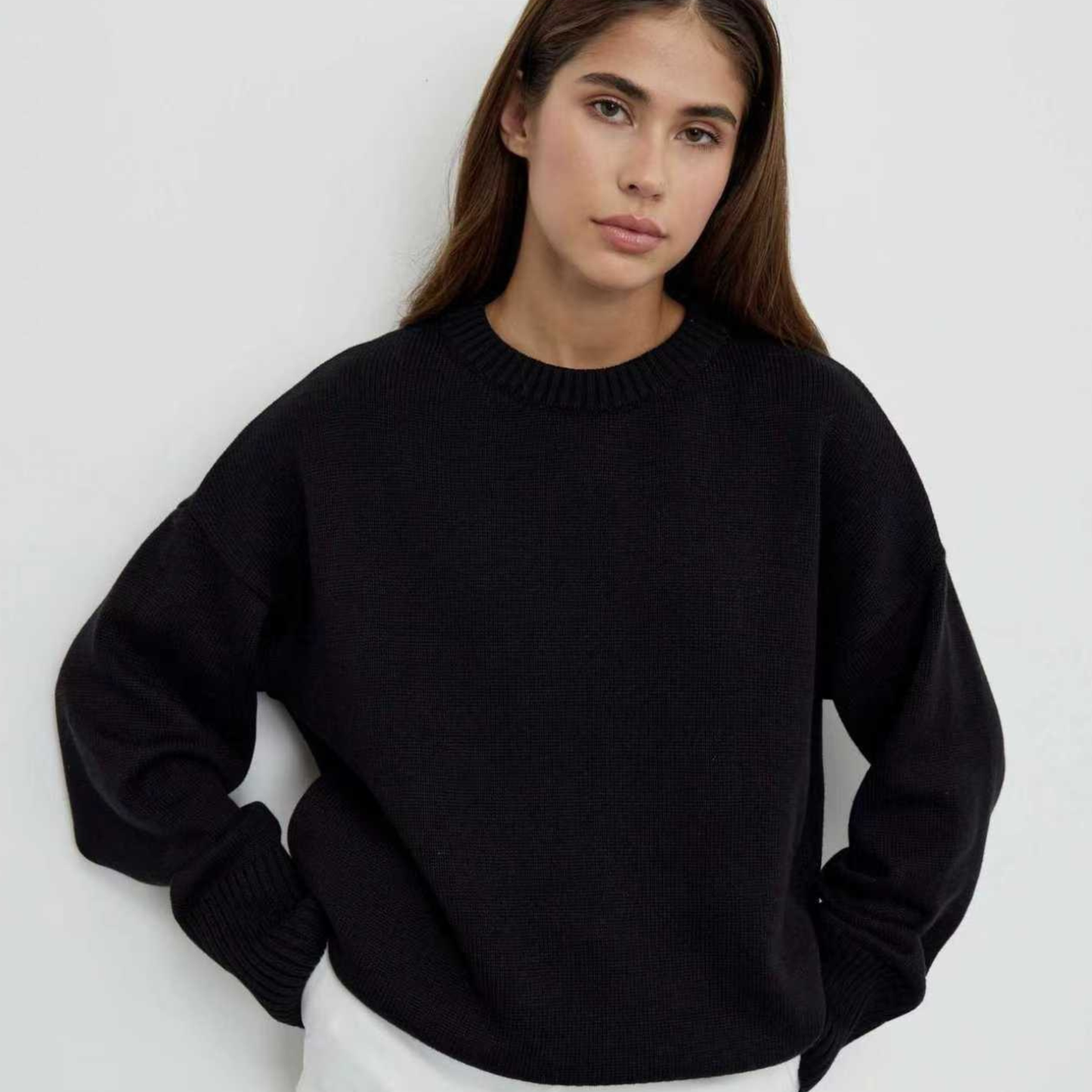 The Lush Gemütlich Strickpullover