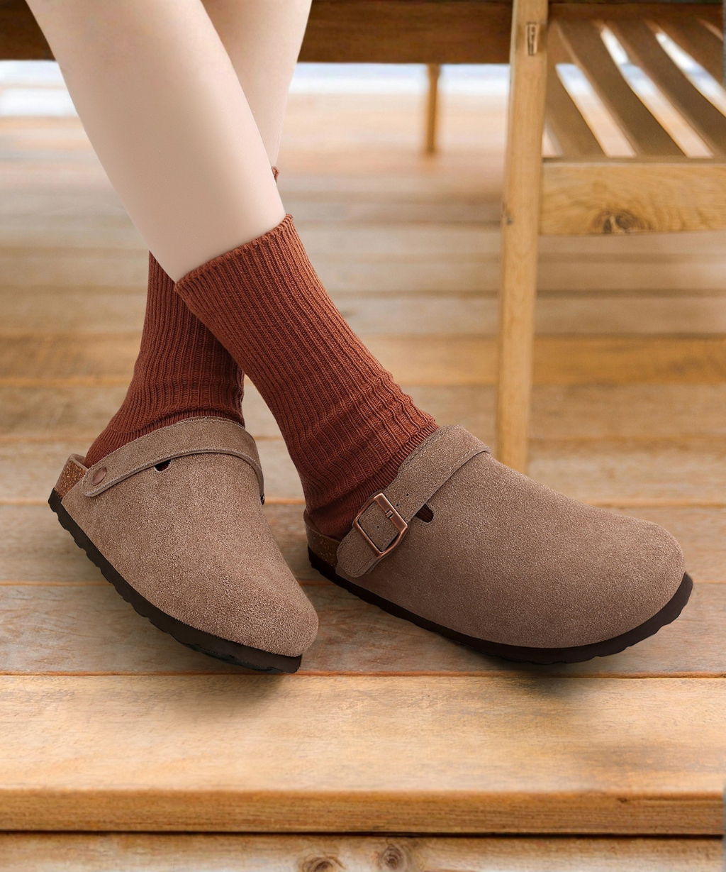 Wildleder-Clogs von Lush