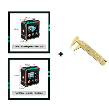 Magnetischer digitaler Winkelsucher mit elektronischem Laser
