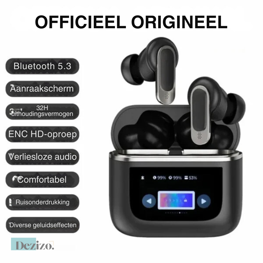 Lush EchoBuds | Crystal clear sound quality in comfortable earbuds (suitable for iOS and Android)