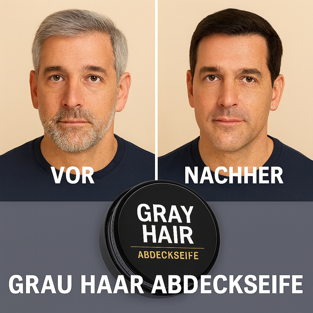 Grey Gone Shampoo Bar | Verabschieden Sie sich in wenigen Minuten von grauen Haaren