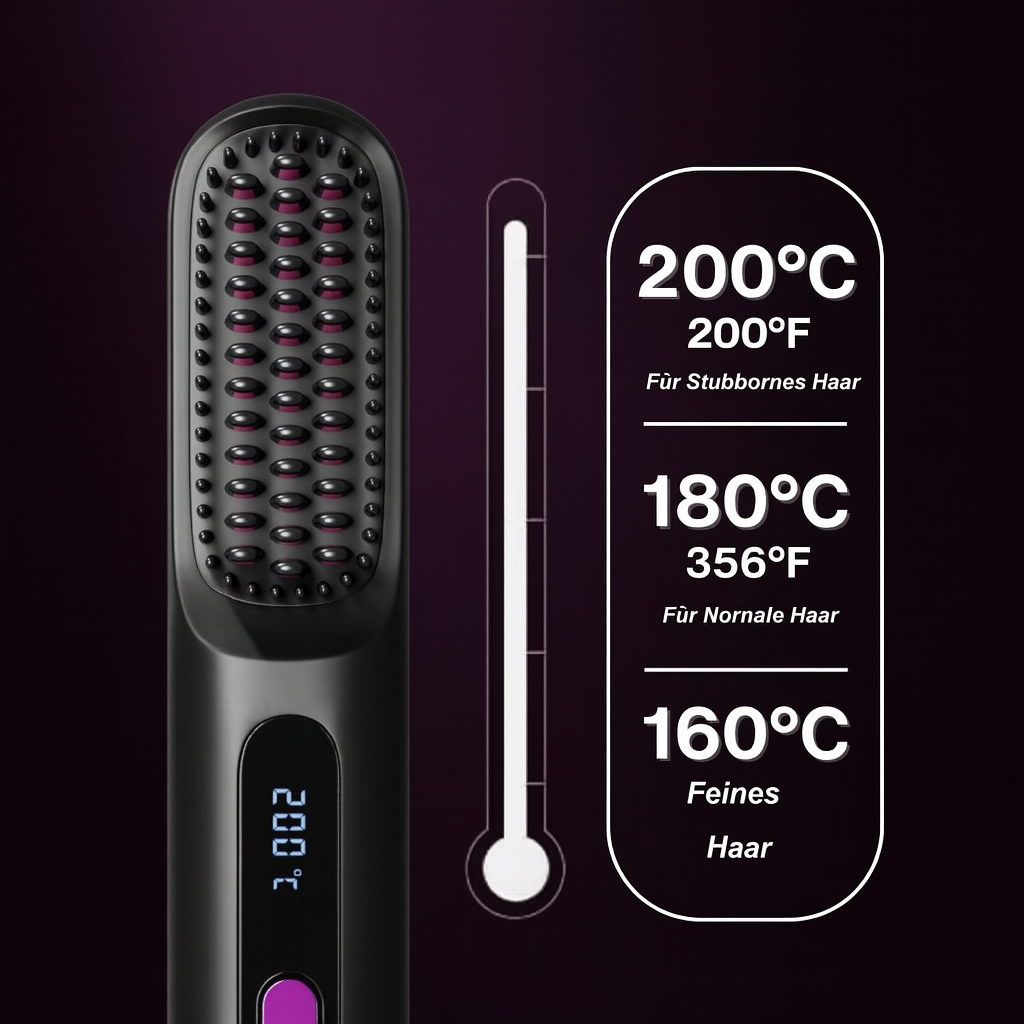 Tragbare Glättungsbürste™