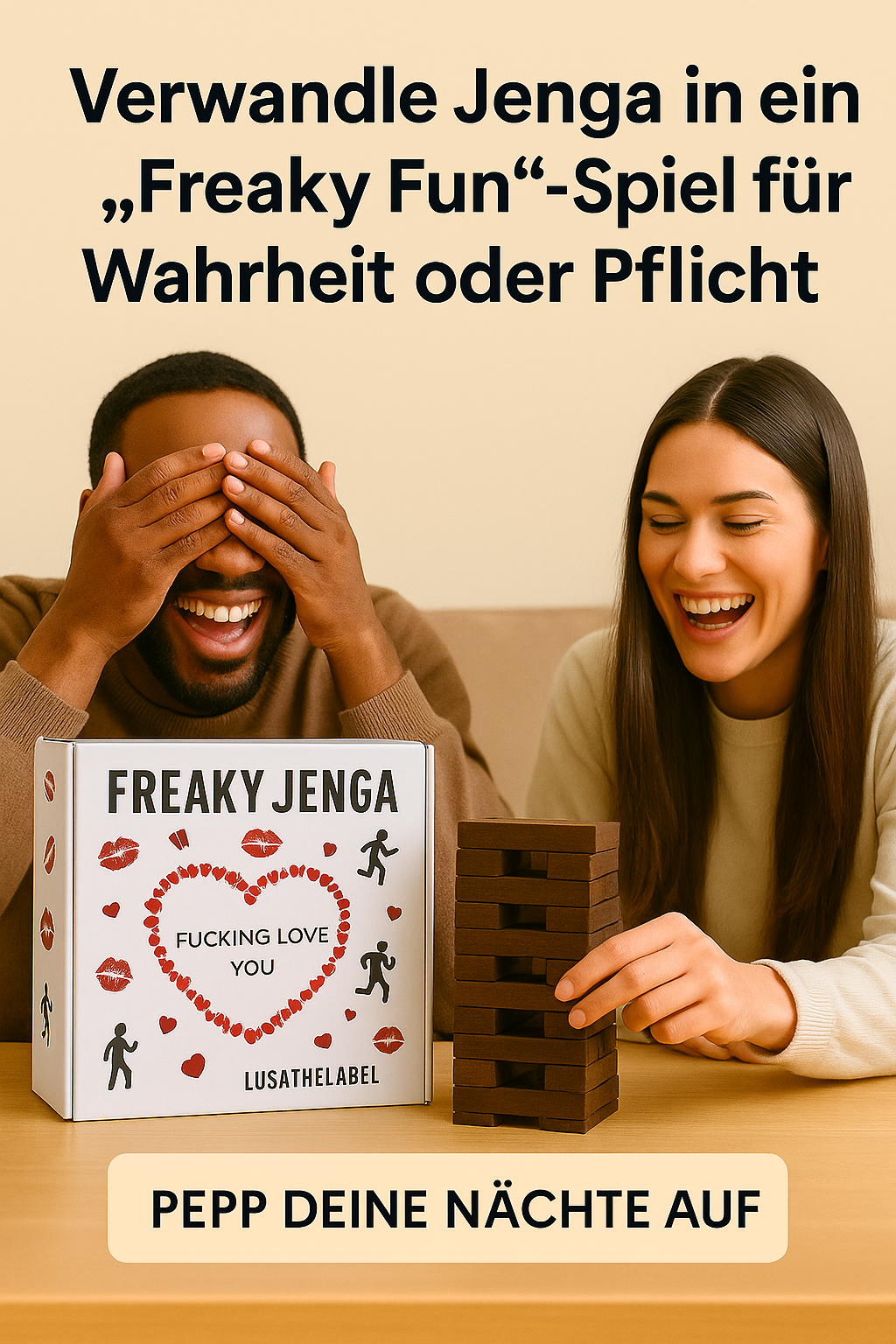 Lush Jenga Love Game | Intimität Wird Spiel