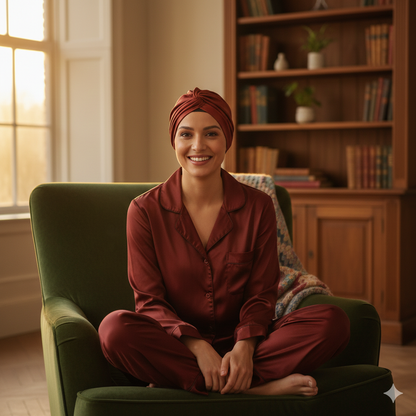 Premium Seidenmütze | Glanz Über Nacht