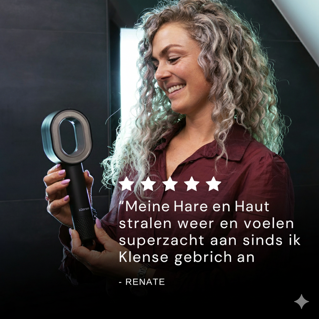 LushKlense Filter Duschkopf | Reines Wasser für Haut & Haar