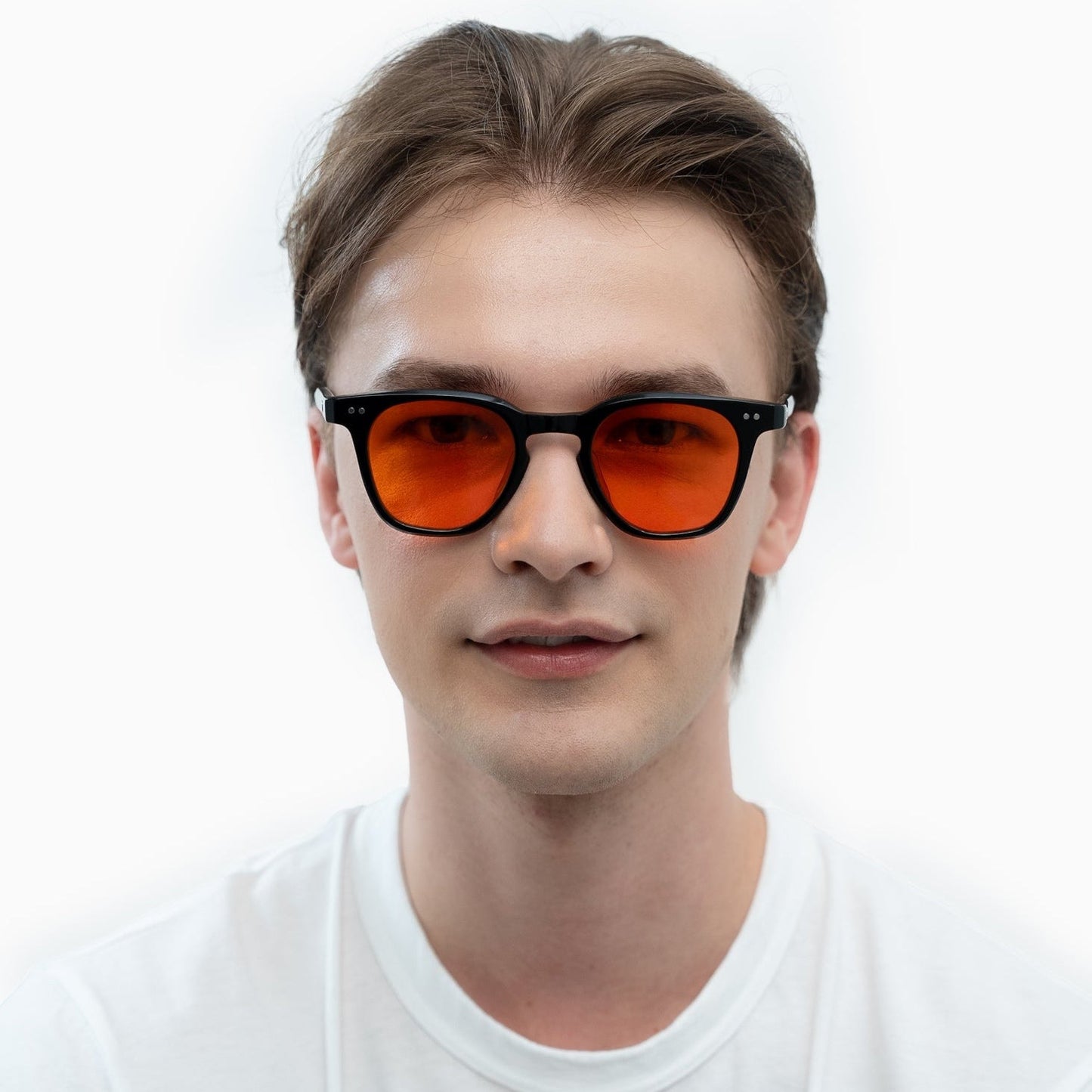 Lush | Lange Bildschirmzeit Orangefarbene Brillengläser