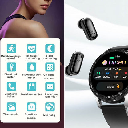 Lush Smartwatch Buds | 2-in-1 Smart Functionality Gadget