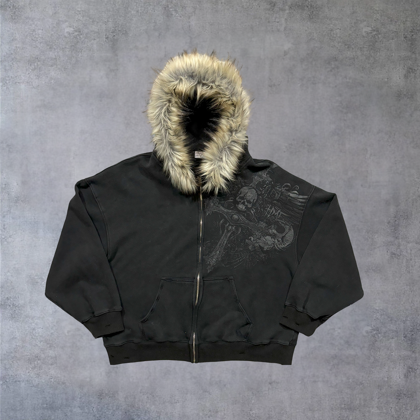 Taiga Lush | Fur Zip Hoodie