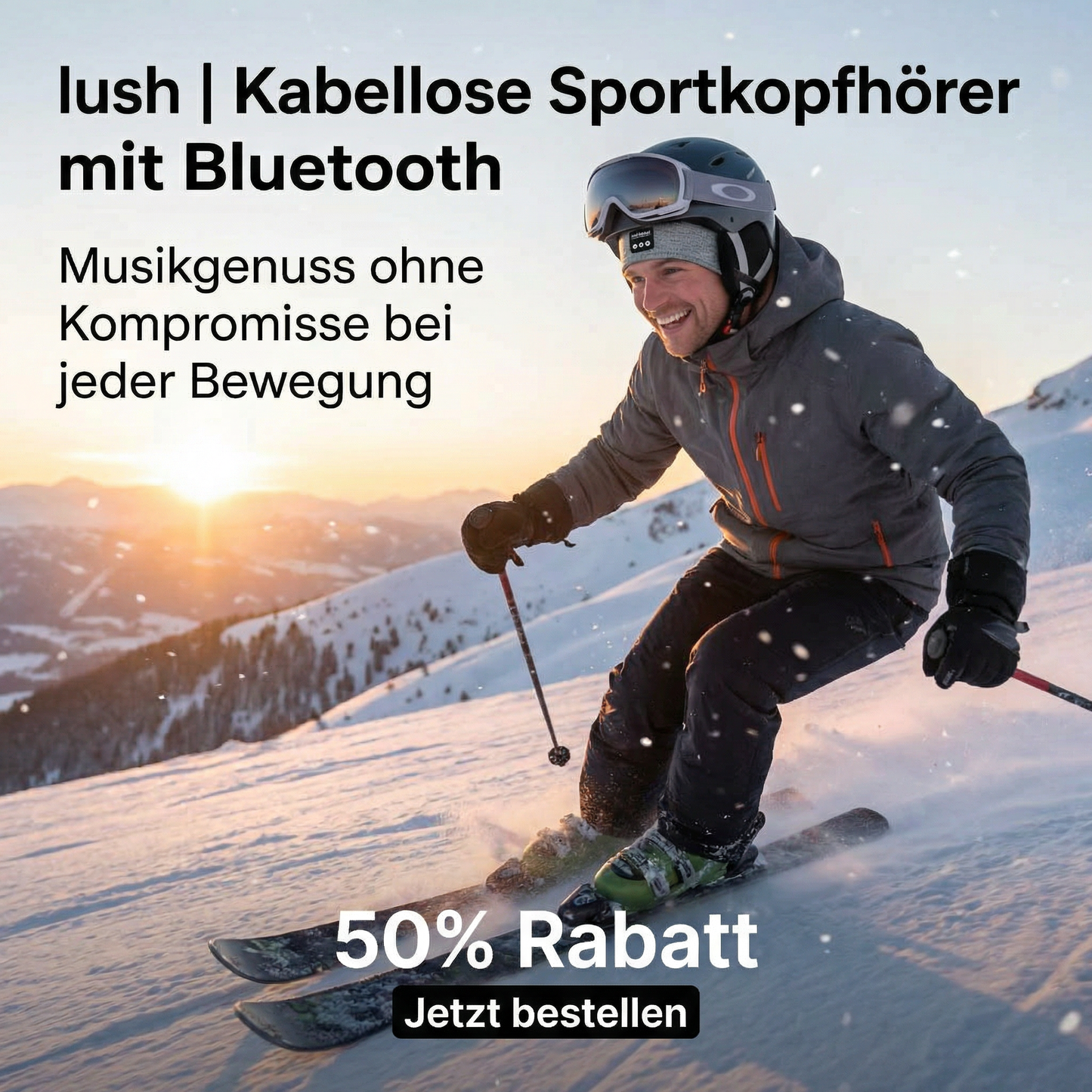 Lush | Kabellose Sportkopfhörer mit Bluetooth