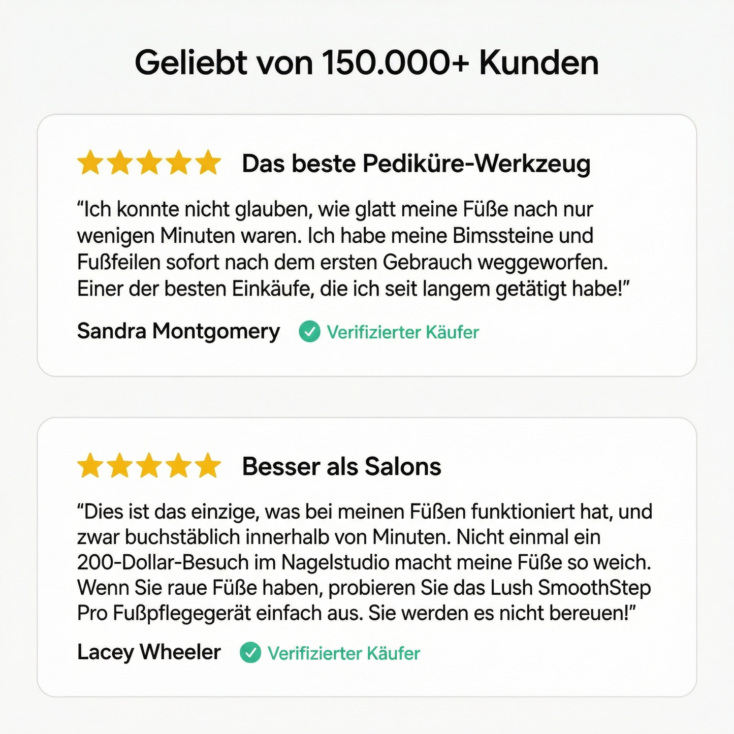 Lush SmoothStep Pro Fußpflegegerät