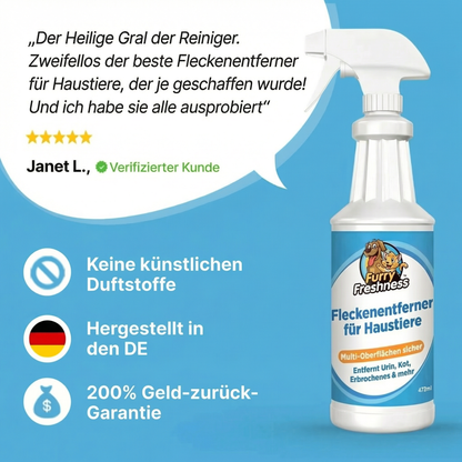 Furry Freshness Fleckenentferner für Haustiere