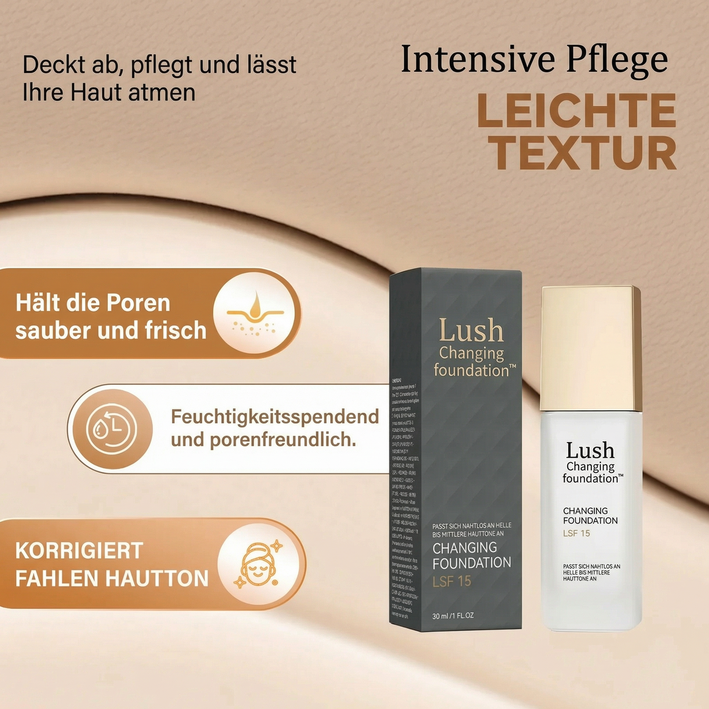 Lush Changing foundation™