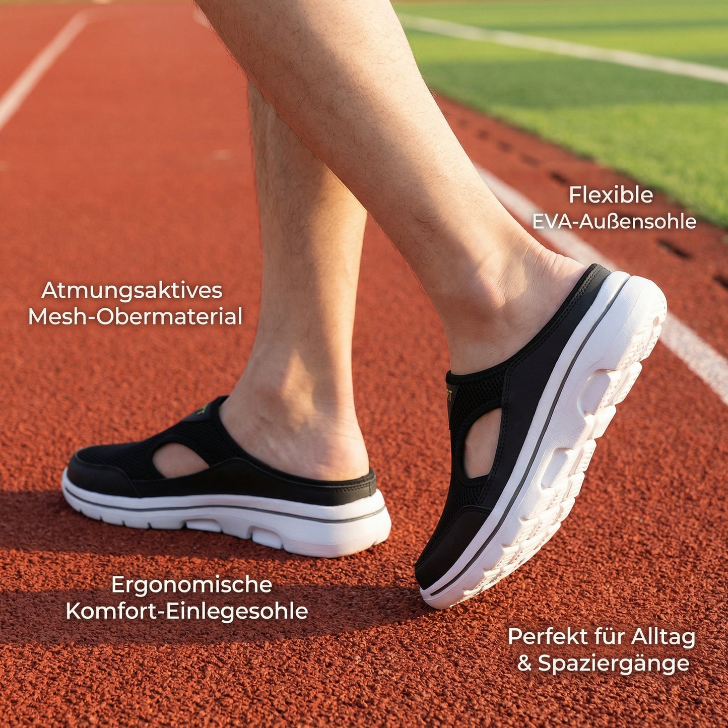 Heren Sport Sandalen mit komfortabler, atmungsaktiver unterstützung