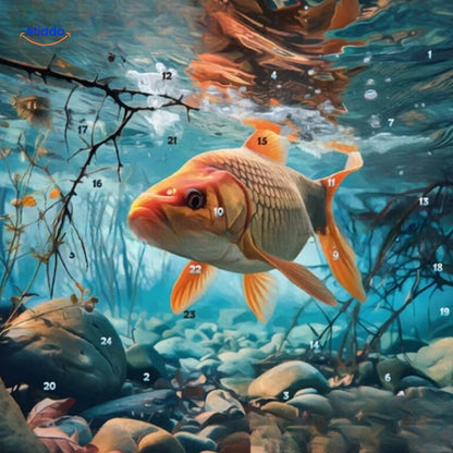 24 Tage Fischerei Überraschungsbox | Jeden Tag Ein Köder